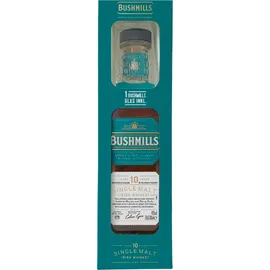Bushmills 10 Years Old Single Malt Irish 40% vol 0,7 l Geschenkbox