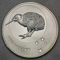 Silbermünze 1oz Kiwi 2010 Icons of New Zealand (Neuseeland)