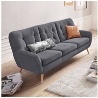 exxpo - sofa fashion 3-Sitzer Scandi grau