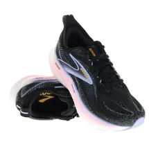 Brooks Glycerin 22 Damen Black/Blue Heron/Orange 38,5