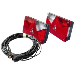 ASPÖCK Rücklichter + MANTES 7m 7-PIN Kabelbaum