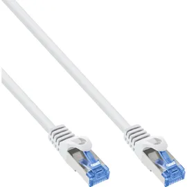 InLine Patchkabel, Cat.6A, S/FTP, TPE (LSZH), CCA, weiß, 10m