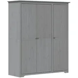 vidaXL Kleiderschrank Bodo 146 x 157 x 53,5 cm Grau