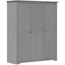 vidaXL Kleiderschrank Bodo 146 x 157 x 53,5 cm Grau