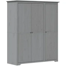 vidaXL Kleiderschrank Bodo 146 x 157 x 53,5 cm Grau