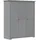 vidaXL Kleiderschrank Bodo 146 x 157 x 53,5 cm Grau