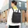 luxuskollektion Damen Cityrucksack 14 Zoll Laptopfach Kunstleder Wasserdicht Anti-Diebstahl