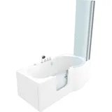 AcquaVapore Seniorendusche und Wanne mit Whirlpool S12D-TH-AIR-L-EC Dusche 170x8