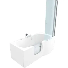 AcquaVapore Seniorendusche und Wanne mit Whirlpool S12D-TH-AIR-L-EC Dusche 170x8
