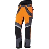 PSS Schnittschutzhose X-treme Air Orange/Grau Größe 50 - 50
