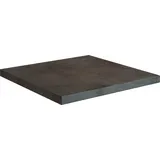 kochstation Arbeitsplatte KS-Universal, Stärke 38 mm, verschiedene Breiten, CPL-Beschichtung grau 120 cm x 3,8 cm x 60 cm