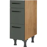 Nobilia Unterschrank Easytouch 30 x 58,3 x 87 cm Grün