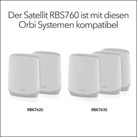 Netgear Orbi WiFi 6 Zusatz-Satellit RBS760