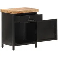 VidaXL Nachttisch 40x30x52 cm Mango Massivholz