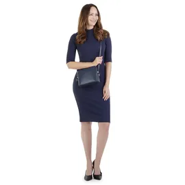 Cluty Umhängetasche Leder Blue
