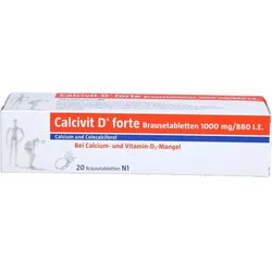 CALCIVIT D forte Brausetabletten 20 St.