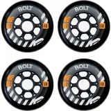 K2 URBAN Bolt 80MM 90A 4-Wheel Pack – Black – 30F3014