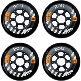 K2 URBAN Bolt 80MM 90A 4-Wheel Pack – Black – 30F3014