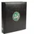 Schwäbische Albumfabrik Safe 7343 Premium Münzalbum "2 Euro Universal" + 2 x Münzhüllen 7393S mit farbigen Vordruckblättern + Sticker-Set Flaggen - Jahreszahlen