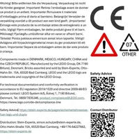 LEGO® DUPLO® Eisenbahn Schienen Kurve Hellgrau NEU! Menge 50x - Hellgrau