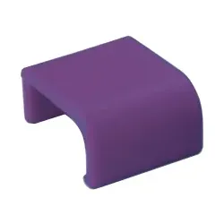 SCHNEIDER HACCP Markierungs-Clip, Set, 12-teilig, Farbige Clips zum Markieren von Behältern im Lebensmittelbereich, Farbe: violett
