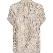 Soyaconcept Strickpullover Weiß XL