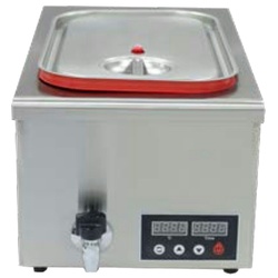 Vakuumgaren  kapazität 25 liter - 340x540x270 mm - 700 W 230/1V - 17837860 Eurast