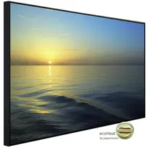 Papermoon Infrarotheizung Sonnenaufgang vom Bootsdeck«, Matt-Effekt - bunt