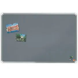 NOBO Filz-Notiztafel 90 x 60 cm Grau