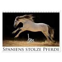 Calvendo Spaniens stolze Pferde (Tischkalender 2026 DIN A5 quer),