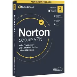 NortonLifeLock Secure VPN Win Mac Android iOS