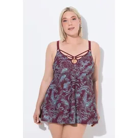 Ulla Popken Badekleid Dschungel Grün 46