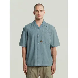 G-Star Langarmhemd Blau L