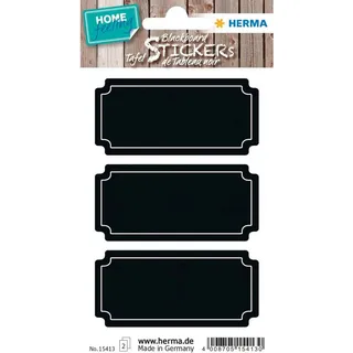 Herma 15413, schwarz 6 Stück(e),