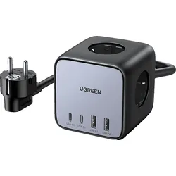 UGREEN 65W DigiNest Cube (2C2A) Ladegerät Universal, Black