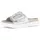 Gabor Pantolette GABOR "Pantolette", Damen, Gr. 37, silber, Schuhe Pantolette