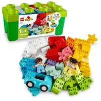 LEGO DUPLO Klassische Brick Box 10913 erstes Set mit Aufbewahrungsbox, tolles Lernspielzeug für Kleinkinder, ab 18 Monaten und Up, 2020 (65 Teile)