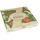 Papstar Pizzakartons pure weiß, rot, grün, creme 24,0 x 3,0 cm, 100 St.