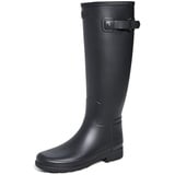 HUNTER Original Refined Gummistiefel, Schwarz (schwarz), 42 EU - 43 EU