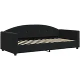 vidaXL Tagesbett 90 x 190 cm Schwarz