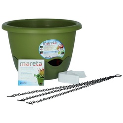 PLASTIA Blumenampel »Mareta 30 grün / grün mit Erdbewässerung«