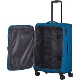 Travelite Chios Kofferset mit Beautycase Reisetasche + - Petrol