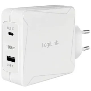 Logilink PA0281 USB Ladegerät, Weiss