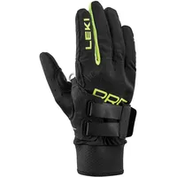 Leki PRC Shark Skihandschuhe Schwarz/Gelb 9,5