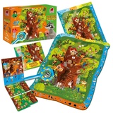 Roter Käfer Puzzle-detective Forest story