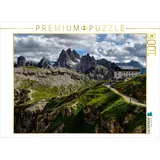 Calvendo Auronzohütte vor Cadini-Gruppe (Puzzle)