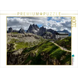 Calvendo Auronzohütte vor Cadini-Gruppe (Puzzle)
