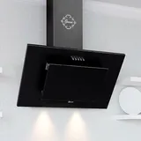 Kopffrei und stark: Gurari GCH S 211 60 BL  60 cm Haube, 860 m3/h  Schwarz.