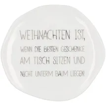 r√§der design Teller "Weihnachten ist", klein