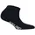 JACK & JONES JACK - JACDONGO SOCKS, Baumwollmischung, einfarbig, Schwarz / Weiß 33-37
